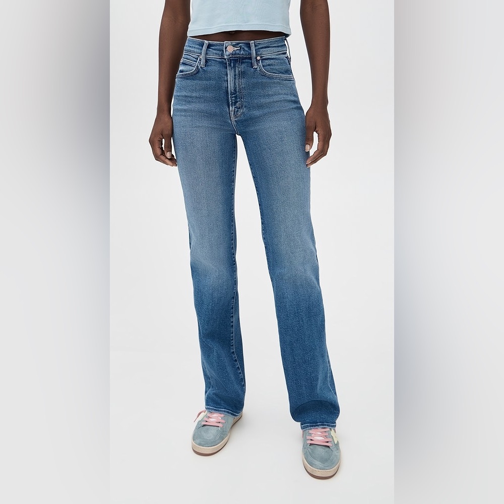 MOTHER High Rise Blue Jeans - Picture 12 of 13